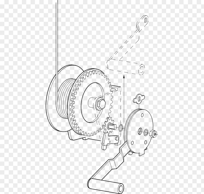 Drawing Winch Clip Art PNG