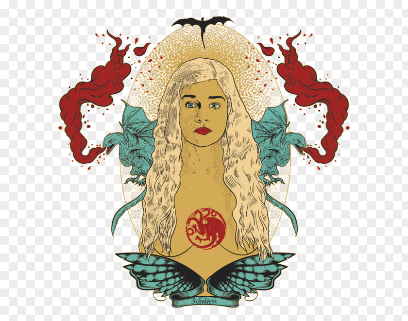 Game Of Thrones Stars Daenerys Targaryen Drawing Fan Art PNG