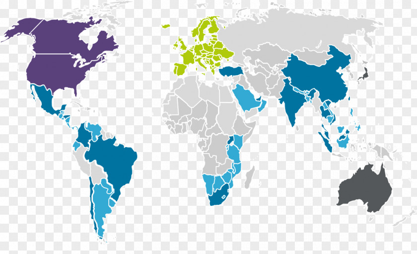 Global Map United States Europe International Gas Union Company Guarantee Of Origin PNG