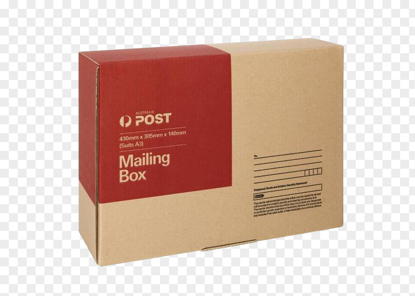 Large Parcel Australia Post Box Packaging And Labeling Mail PNG