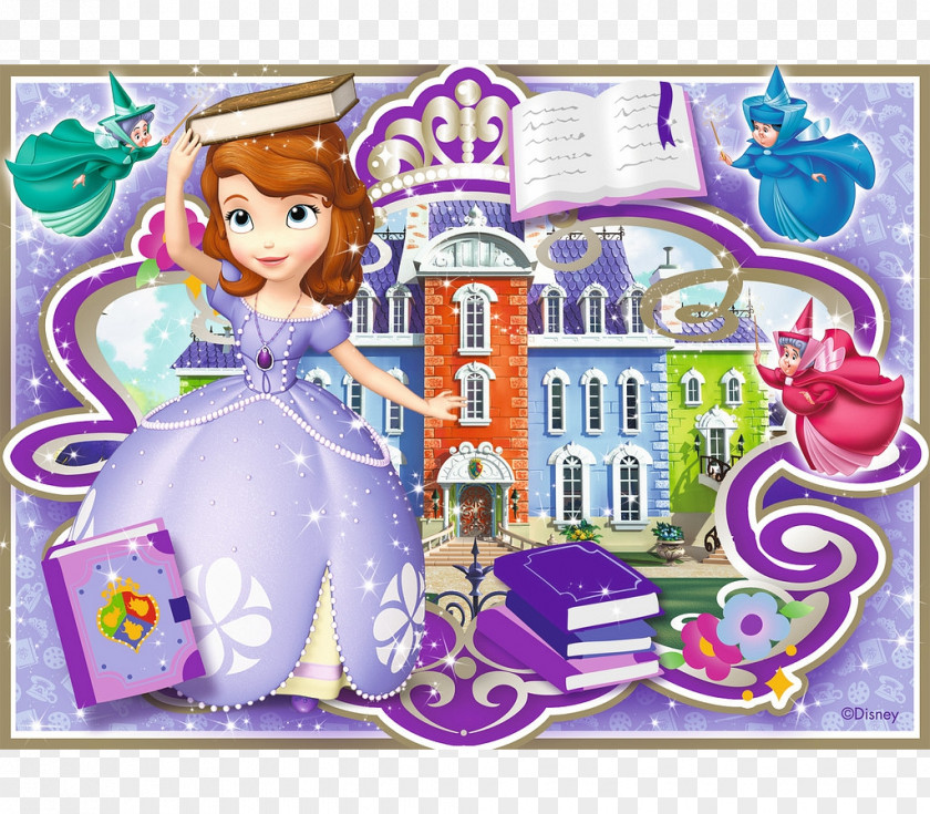Princess Sophia Jigsaw Puzzles Set Game PNG