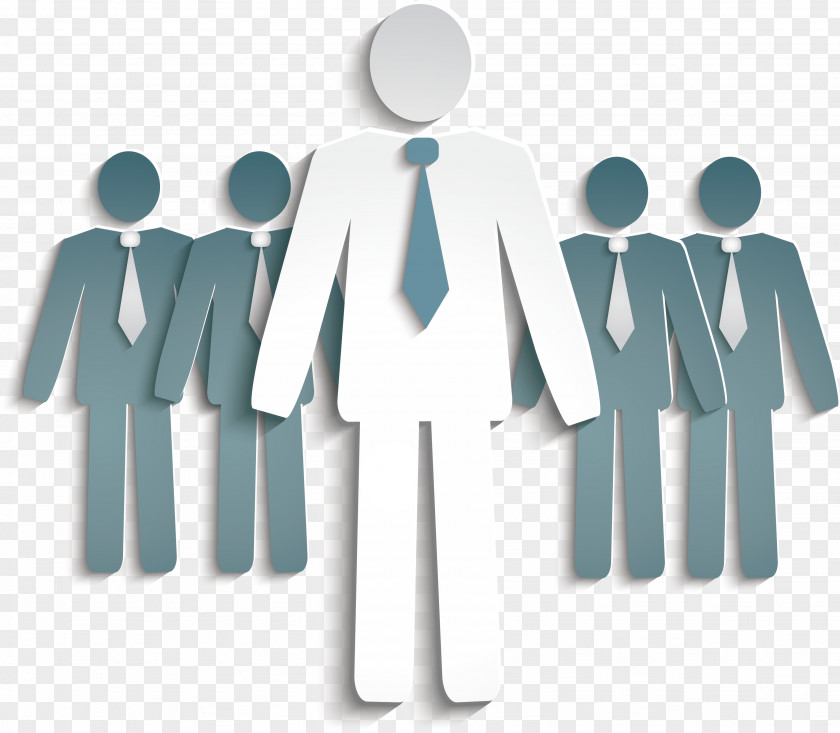 Vector Business People Infographic Clip Art PNG