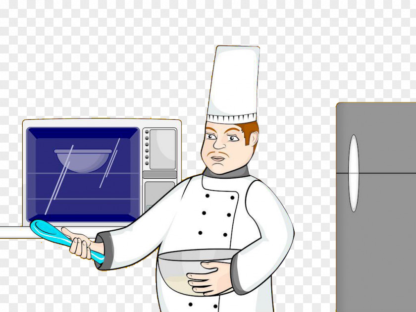 Family Chef Kitchen Cook Microwave Oven PNG