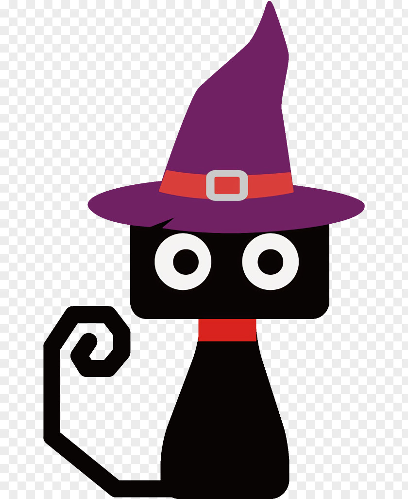 Headgear Costume Hat Black Cat Halloween PNG