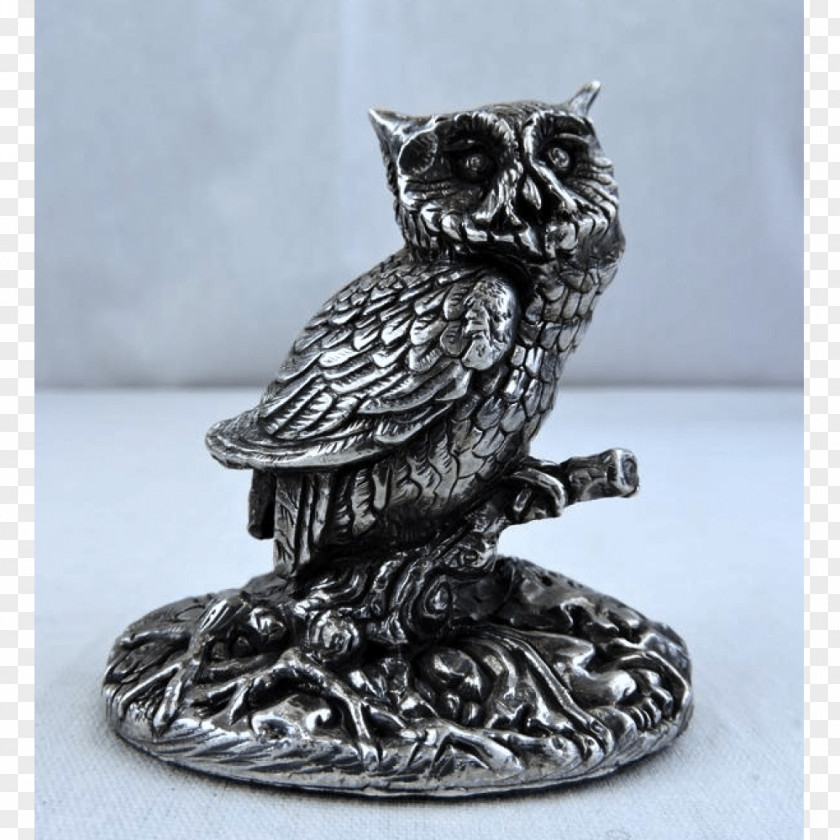Owl Sculpture Figurine PNG