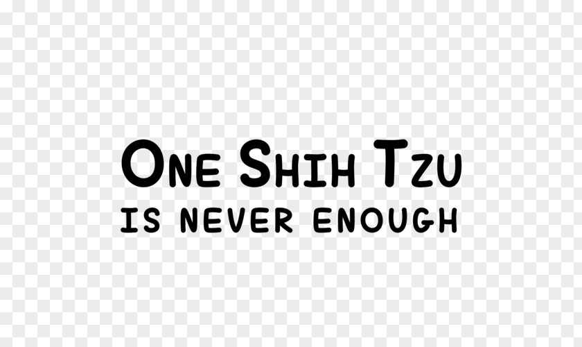 Shih Tzu Logo Brand Line PNG