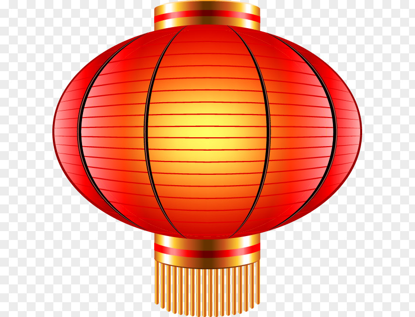 Painted Red Lantern Light Pattern Paper Festival Clip Art PNG
