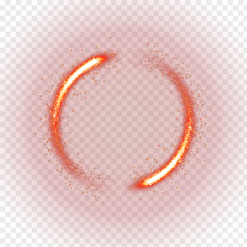 Red Rotate Flame Effect Element Light Transparency And Translucency Gratis PNG