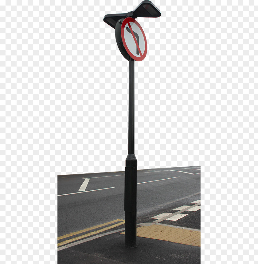 Traffic Post Sign Road Light PNG