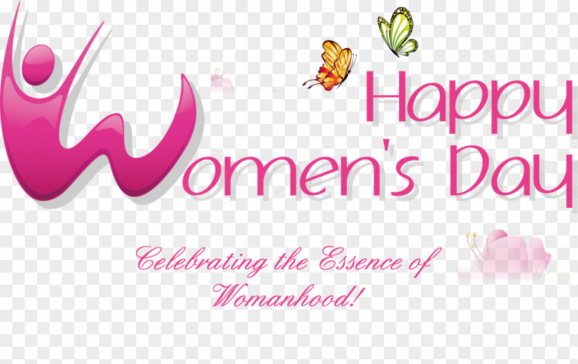 Women's Day Theme Vector Material International Womens March 8 Woman Happiness Valentines PNG