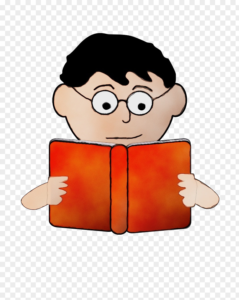 Gesture Thumb Reading Transparency Study Skills Student Book PNG