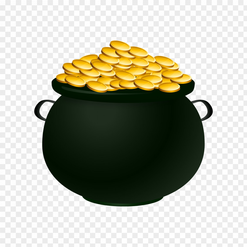 Picture Of A Pot Gold Pixabay Clip Art PNG