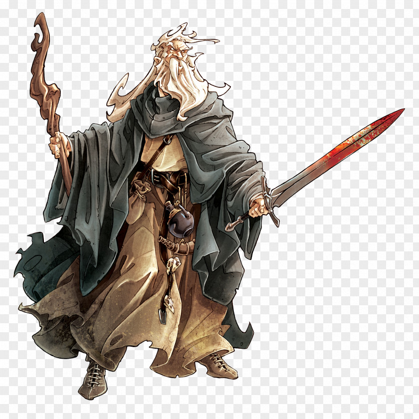 Zombicide Black Death Zombie Game Baldric PNG Baldric, Wizard clipart PNG