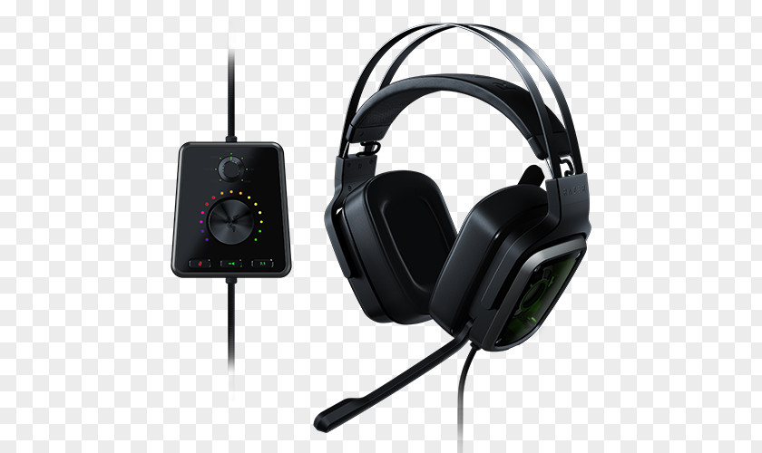 Headphones Razer Tiamat 7.1 V2 Kraken Surround Sound PNG