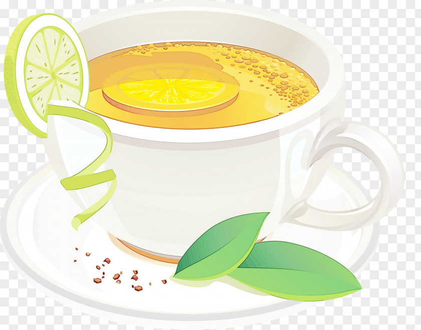 Lime Tableware Coffee Cup PNG