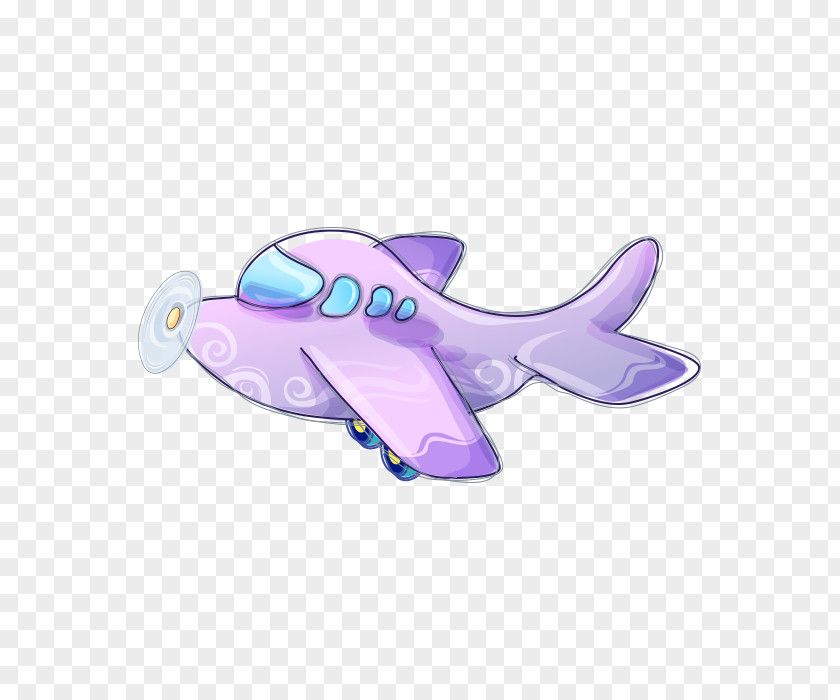 Cartoon Airplane PNG