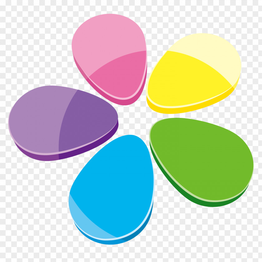 Color Pigment Plate Painting PNG
