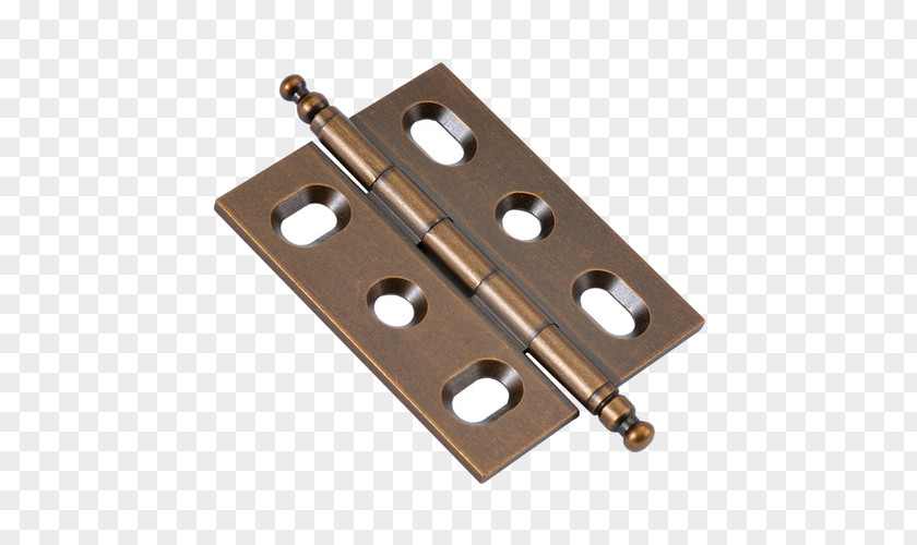 Door Hinge Bronze Metal PNG