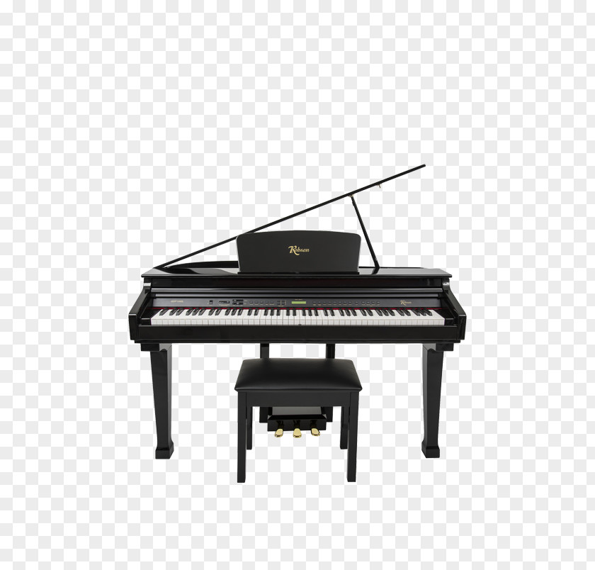 Grand Piano Digital Electric Musical Keyboard Electronic Fortepiano PNG