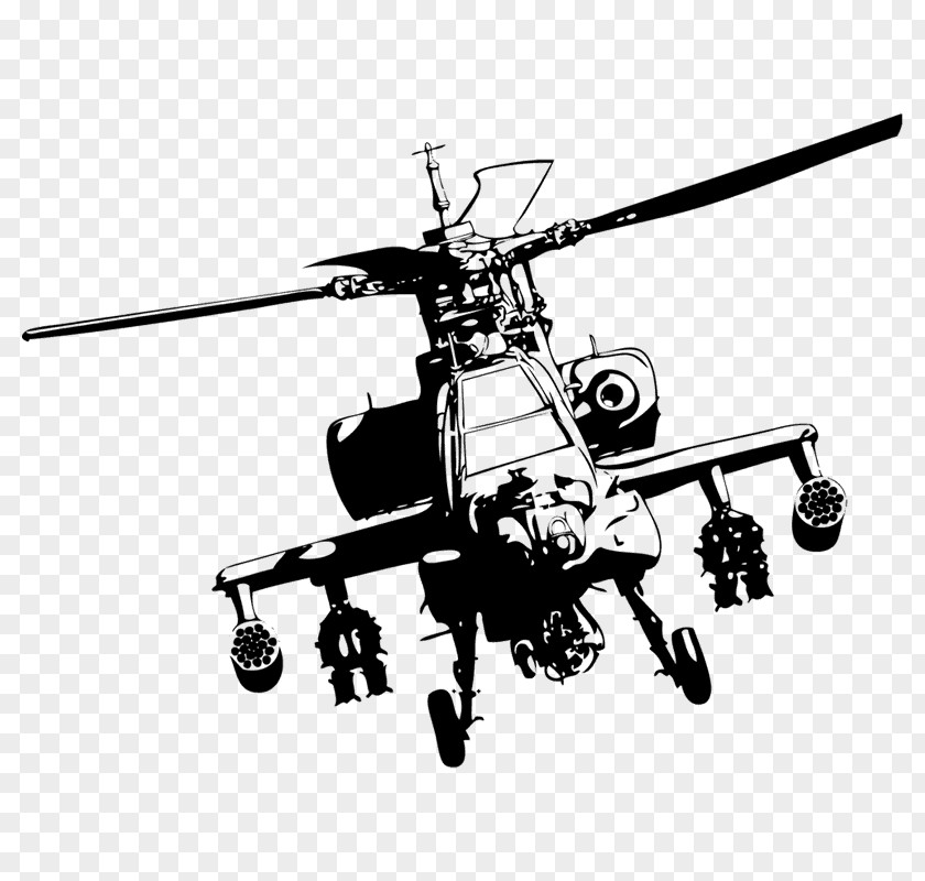 Helicopter Boeing AH-64 Apache AgustaWestland Clip Art PNG