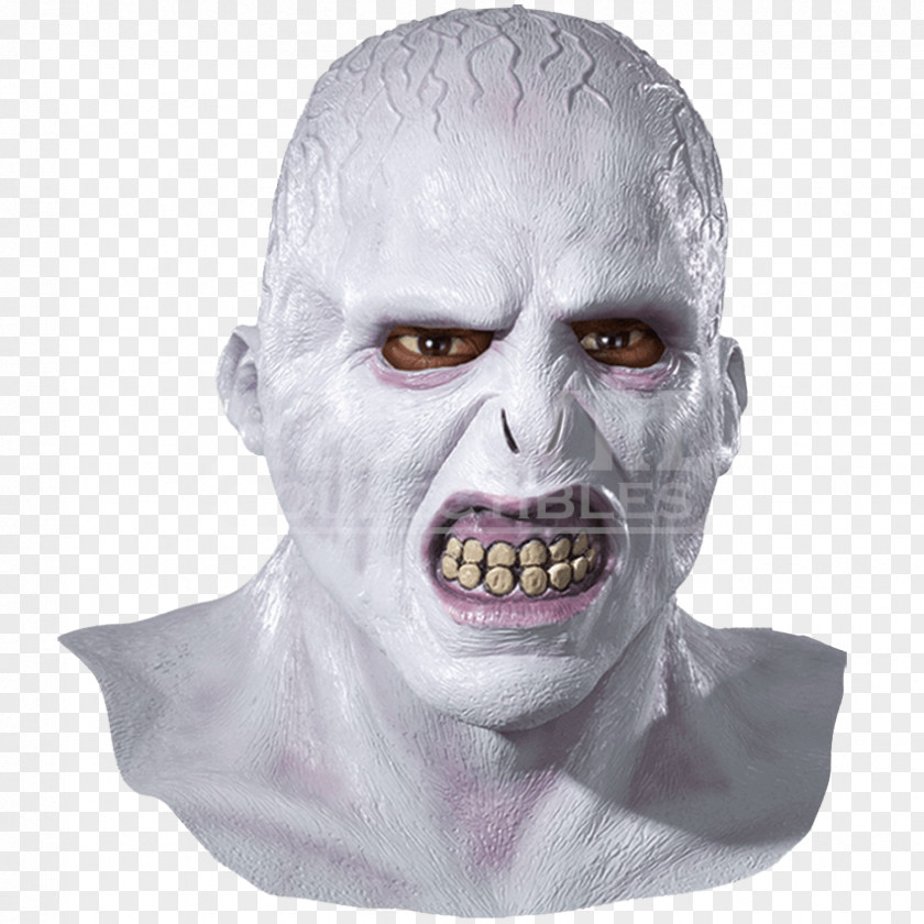 Mask Lord Voldemort Harry Potter And The Half-Blood Prince Latex Halloween Costume PNG