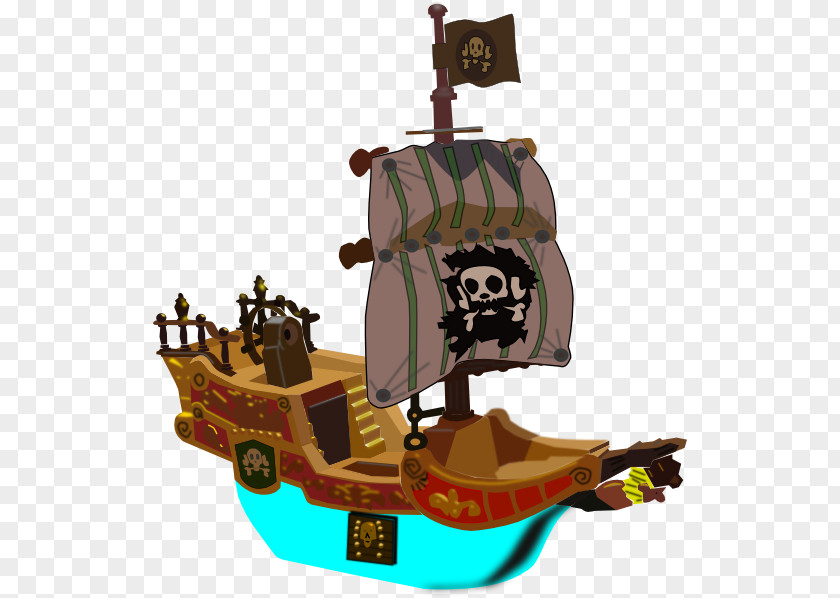 Pirate Parrot Piracy Ship Clip Art PNG