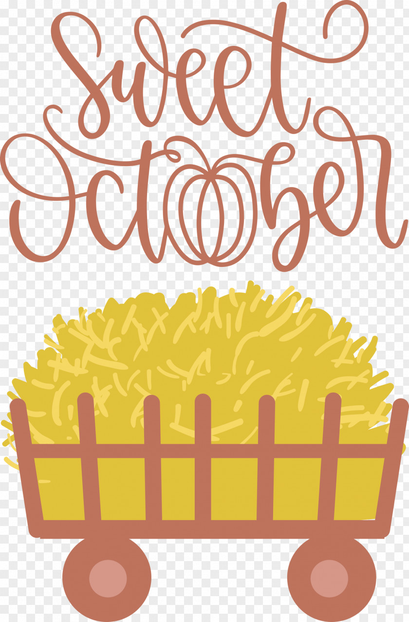 Sweet October October Fall PNG