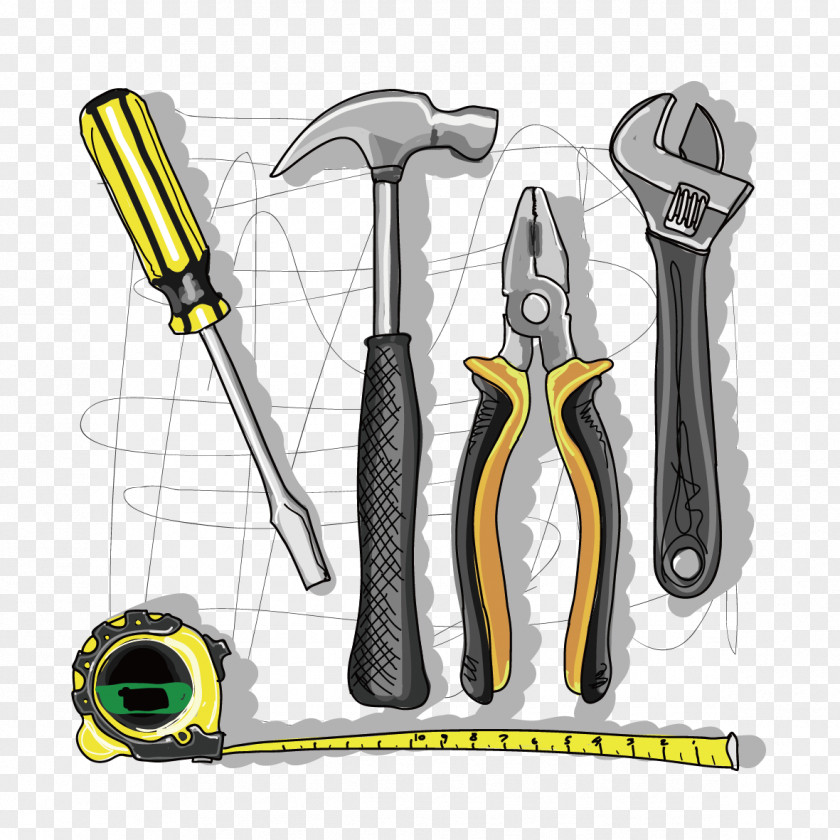 Vector Repair Tools Hand Tool Drawing Clip Art PNG