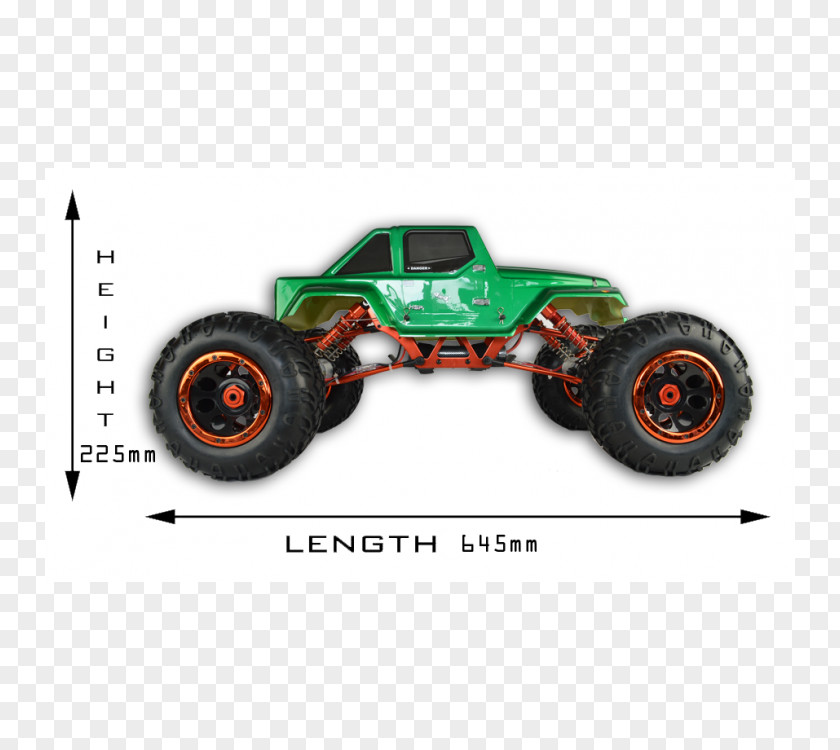 Car Radio-controlled Rock Crawling Monster Truck PNG