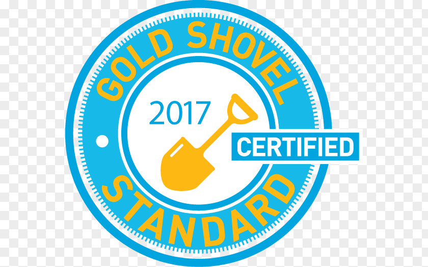 Shovel Gold Standard Certification Business Organization PNG