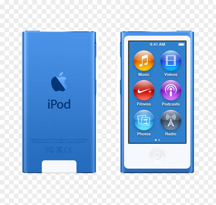 Apple IPod Nano (7th Generation) Touch Display Device PNG