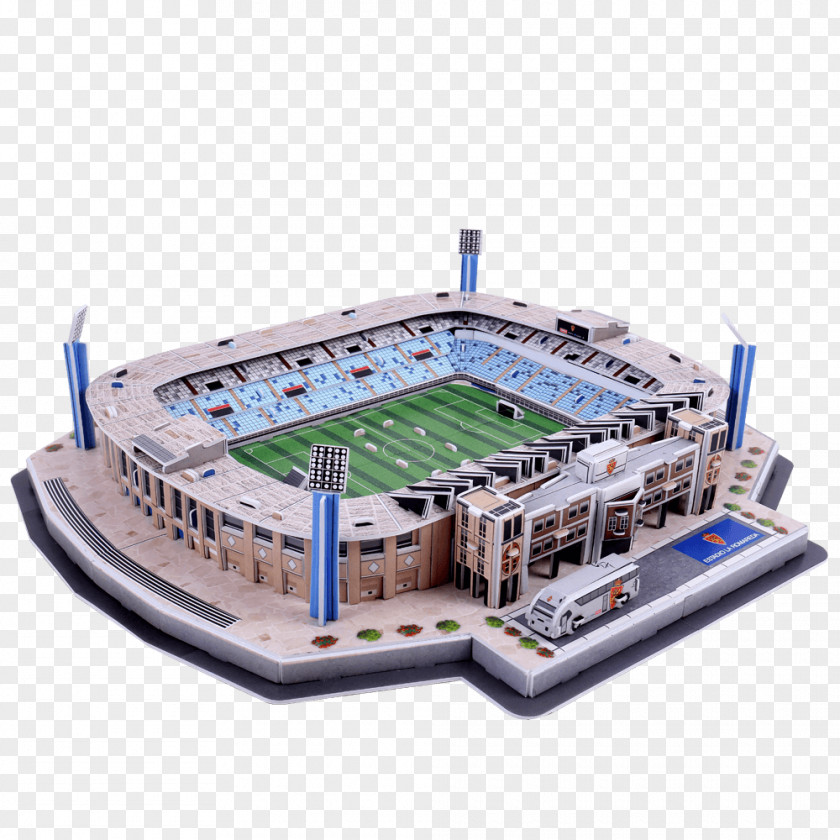 Estadios La Romareda Jigsaw Puzzles RCDE Stadium 3D-Puzzle PNG