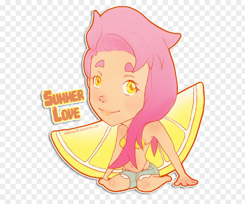 Fairy Pink M Nose Clip Art PNG