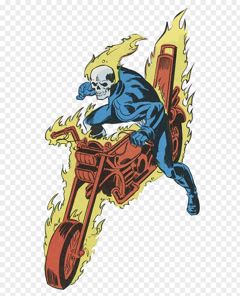 Ghost Rider Chopper Hollywood Comics Illustration Film Cartoon PNG