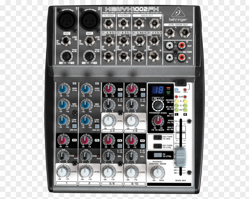 Mixer Microphone Audio Mixers Behringer Effects Processors & Pedals PNG