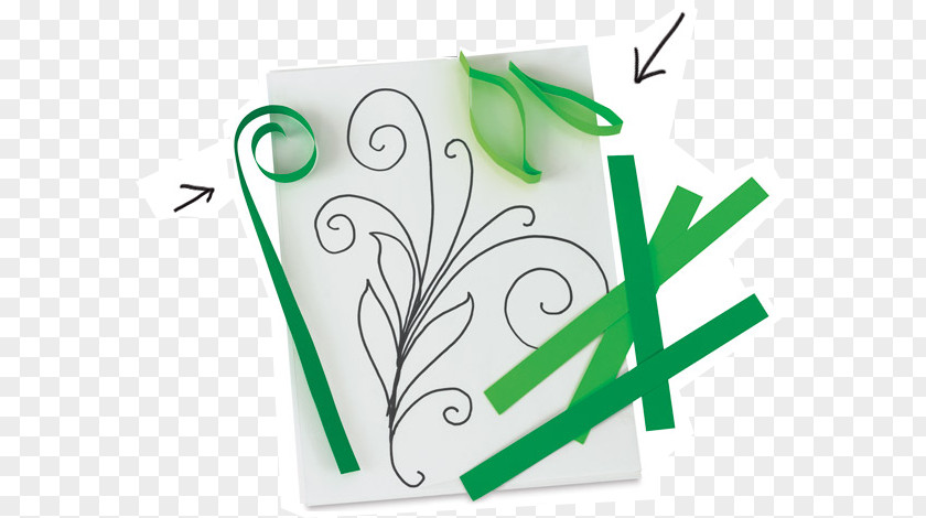 Paper Quill Leaf Brand PNG
