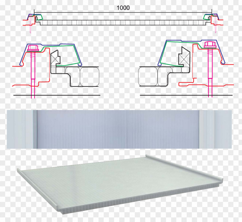 Structural Insulated Panel Polycarbonate Skylight PANELYA, Sandwich PNG