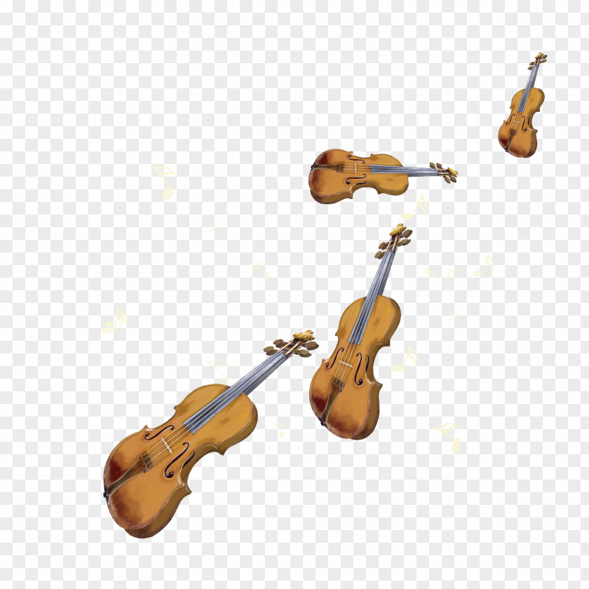 Violin Musical Instruments Note Bass Guitar PNG