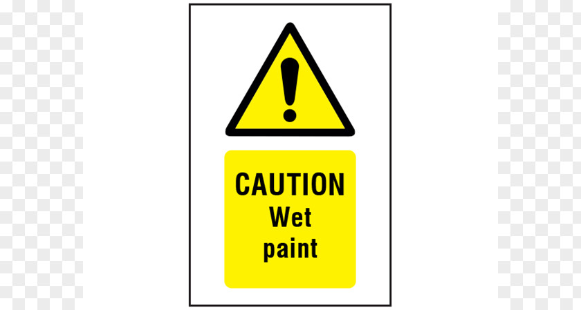 Wet Paint Cliparts Warning Sign Hazard Symbol Safety PNG