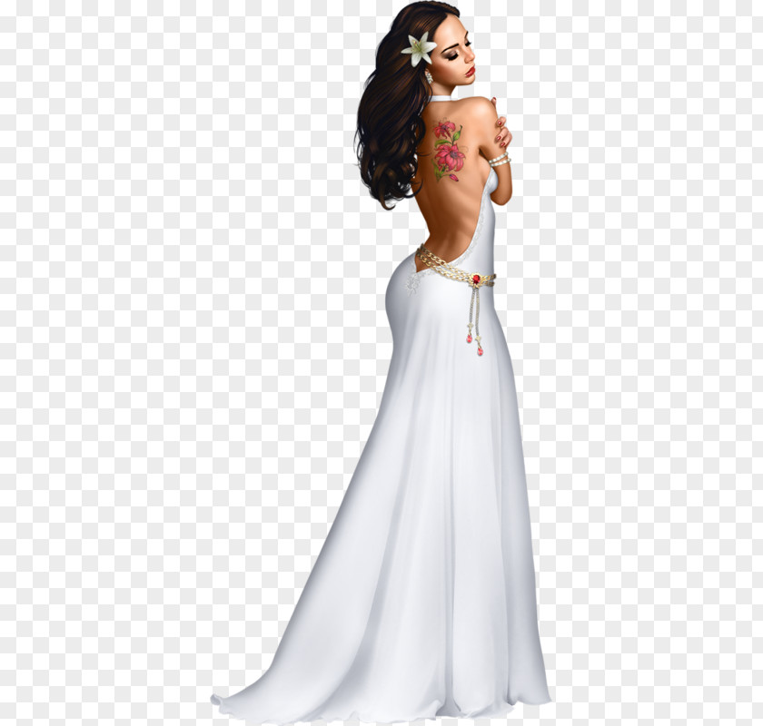 Woman Wedding Dress Clip Art PNG
