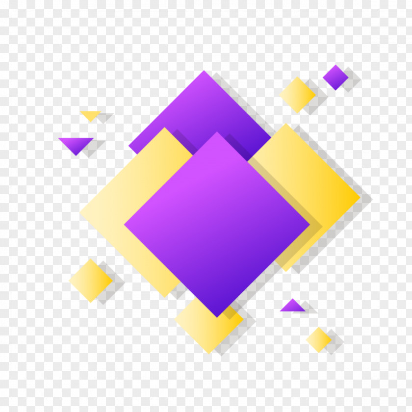 Rectangle Logo Violet Purple Yellow Material Property Square PNG