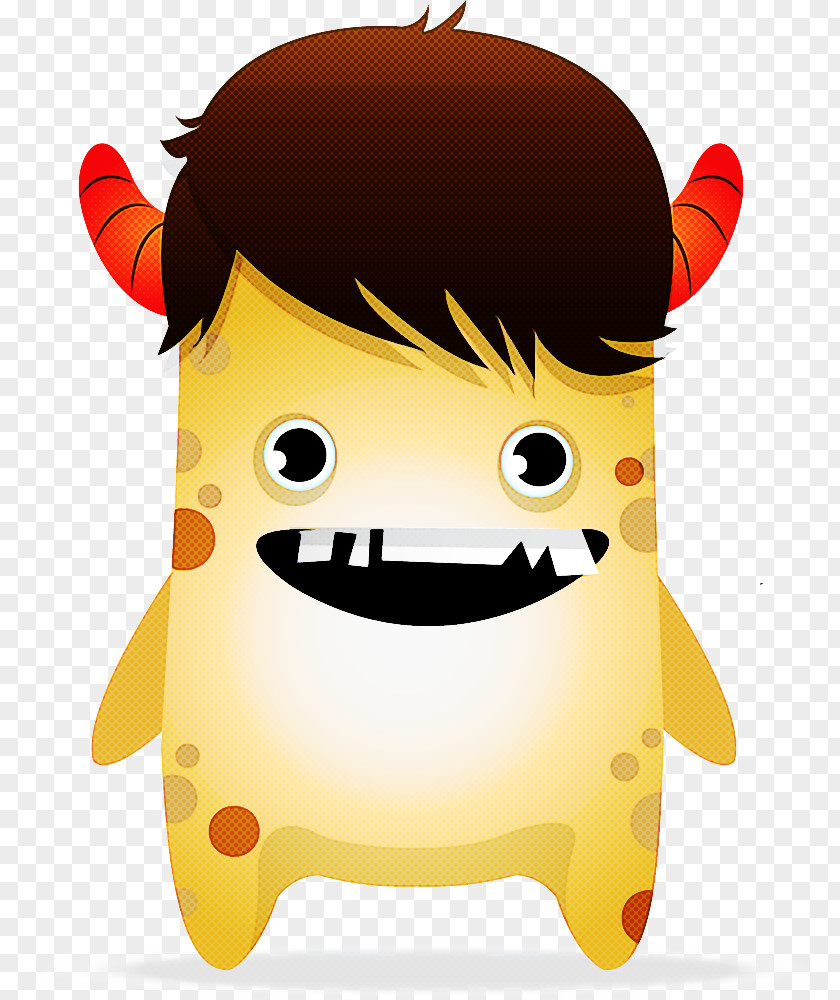 Animation Smile Cartoon Yellow PNG