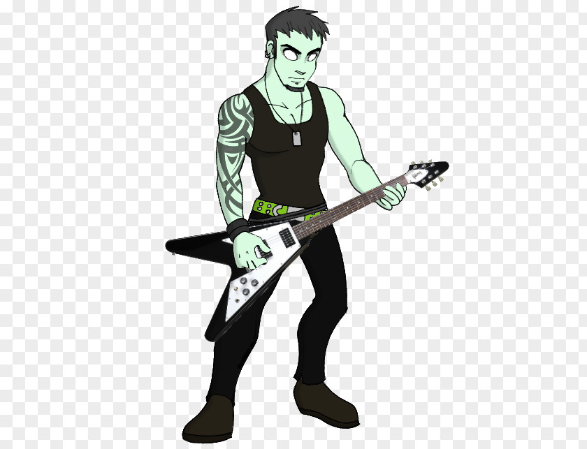 Channing Tatum Monster High Banshee Gorgon Guitarist PNG