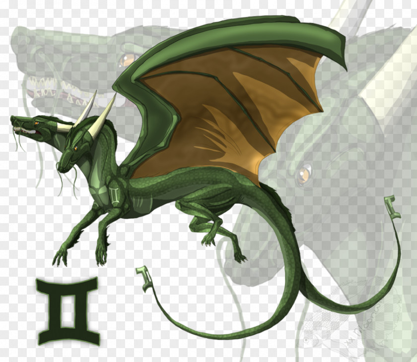 Dragon Zodiac Gemini Western Astrology PNG