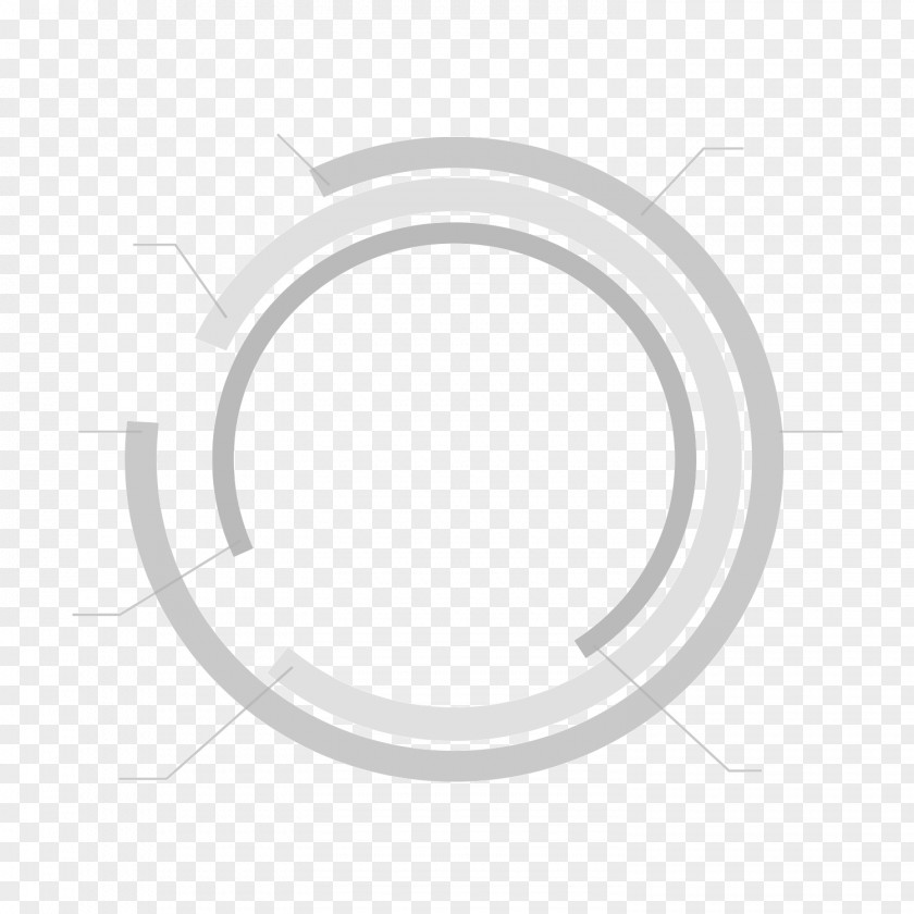 Gray Ring Circle Download Texture Gradient PNG