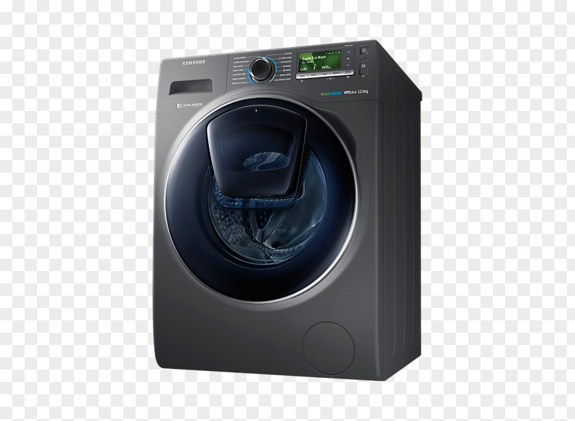 Washing Machine Appliances Machines Samsung WW12K8412OX Home Appliance Clothes Dryer PNG