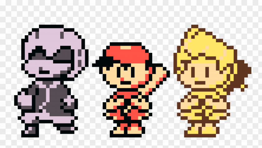 8 BIT EarthBound Mother 1+2 Bit By 8-bit PNG