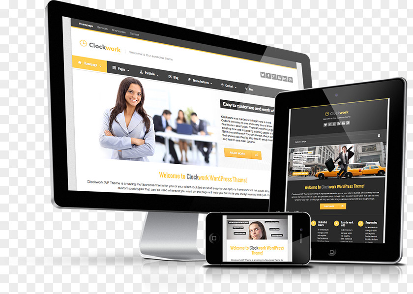 Business Responsive Web Design Development Internet PNG