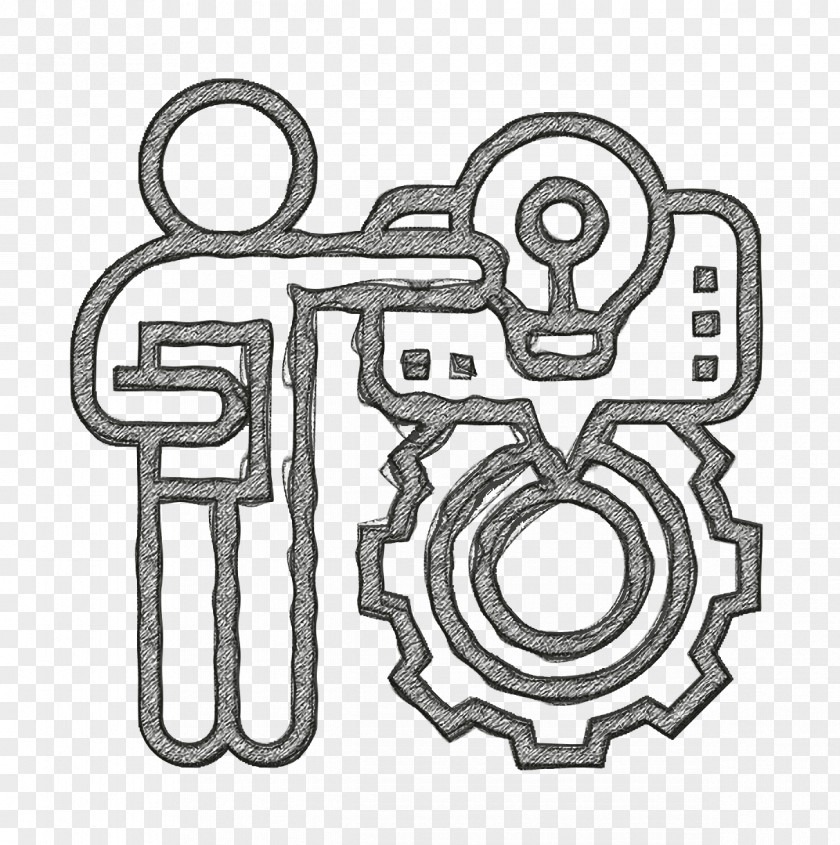 Business Strategy Icon REINFORCEMENT System PNG
