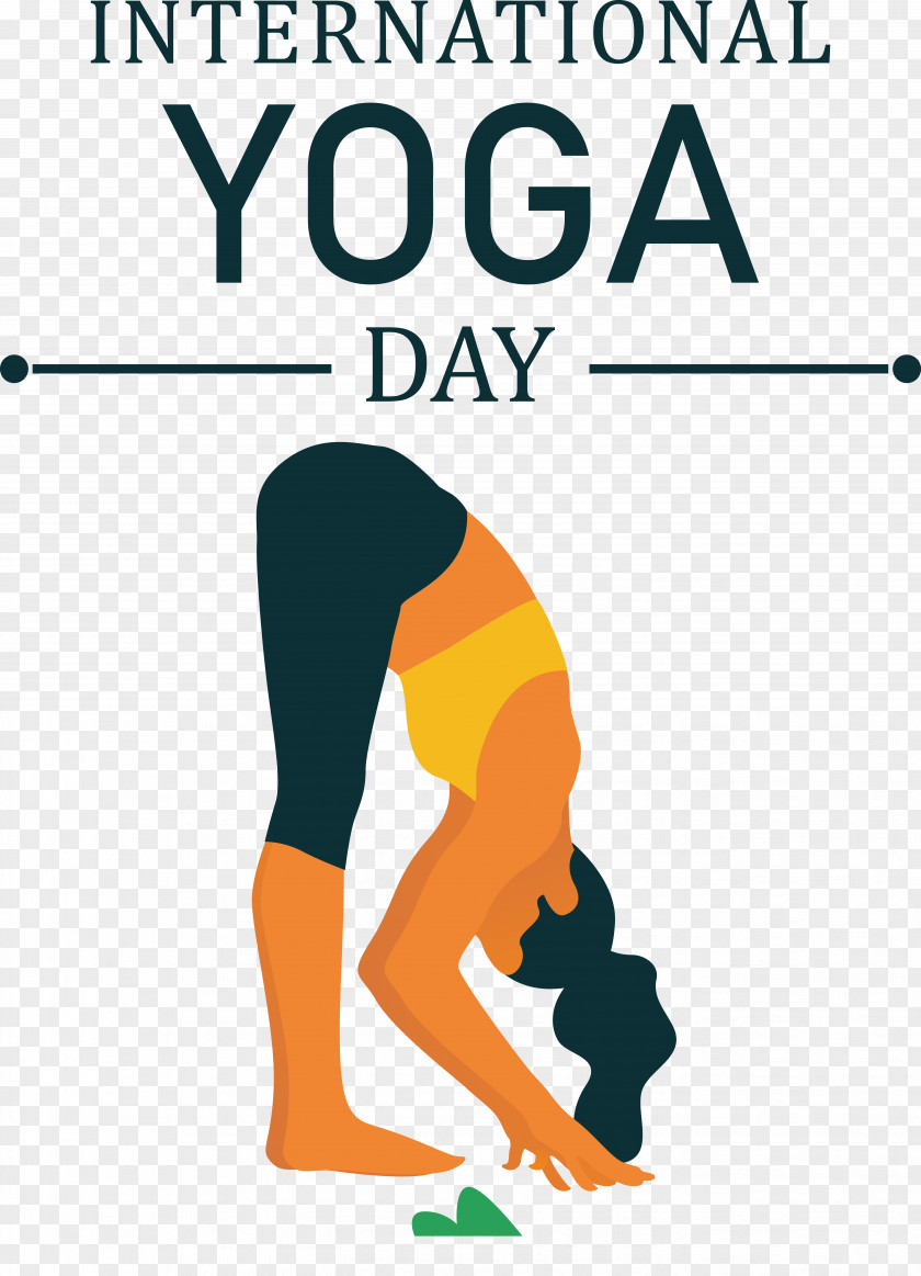 Drawing Yoga Poster Vector Logo PNG